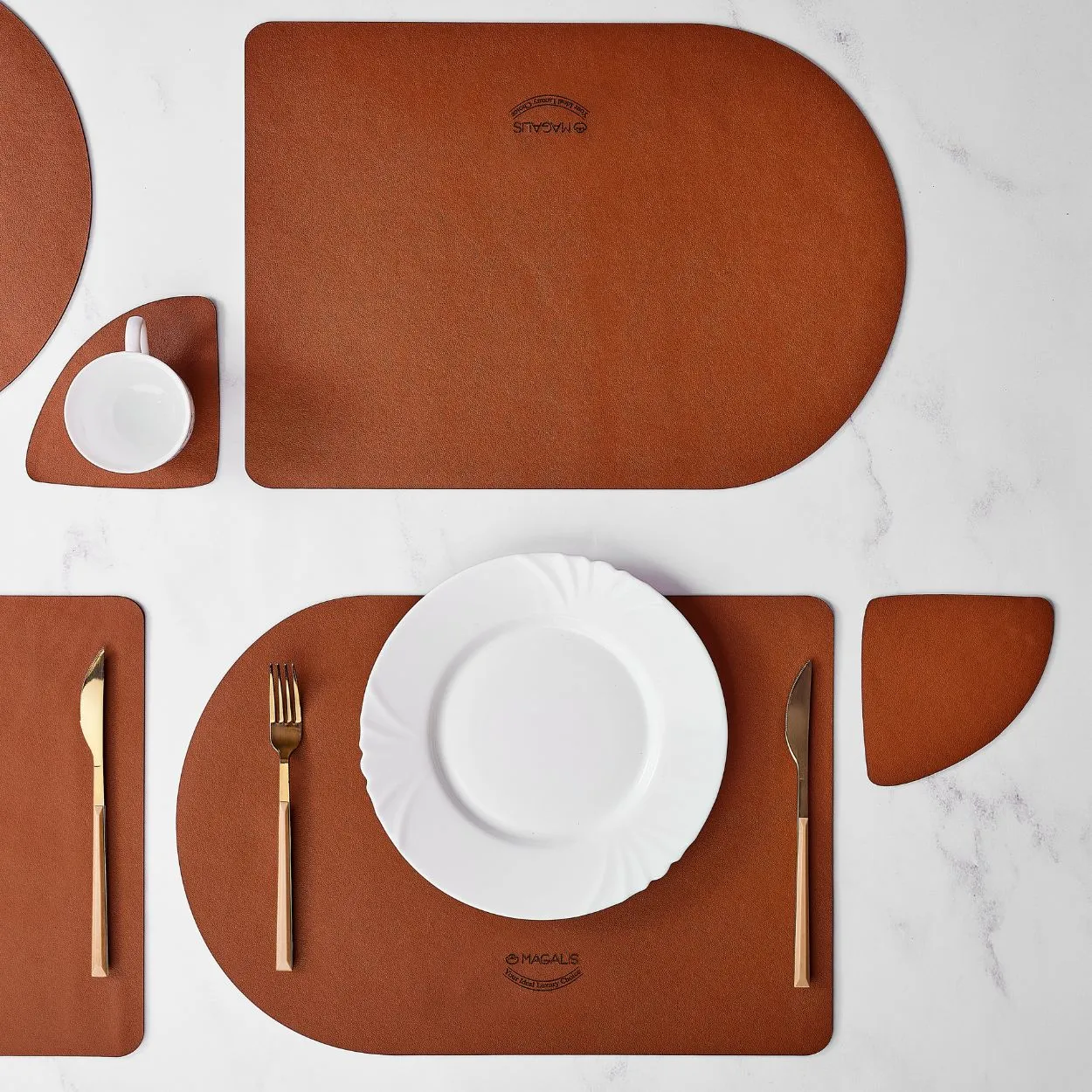 Ardilla Leather Placemat - ( Set of 4 ) - Image 3