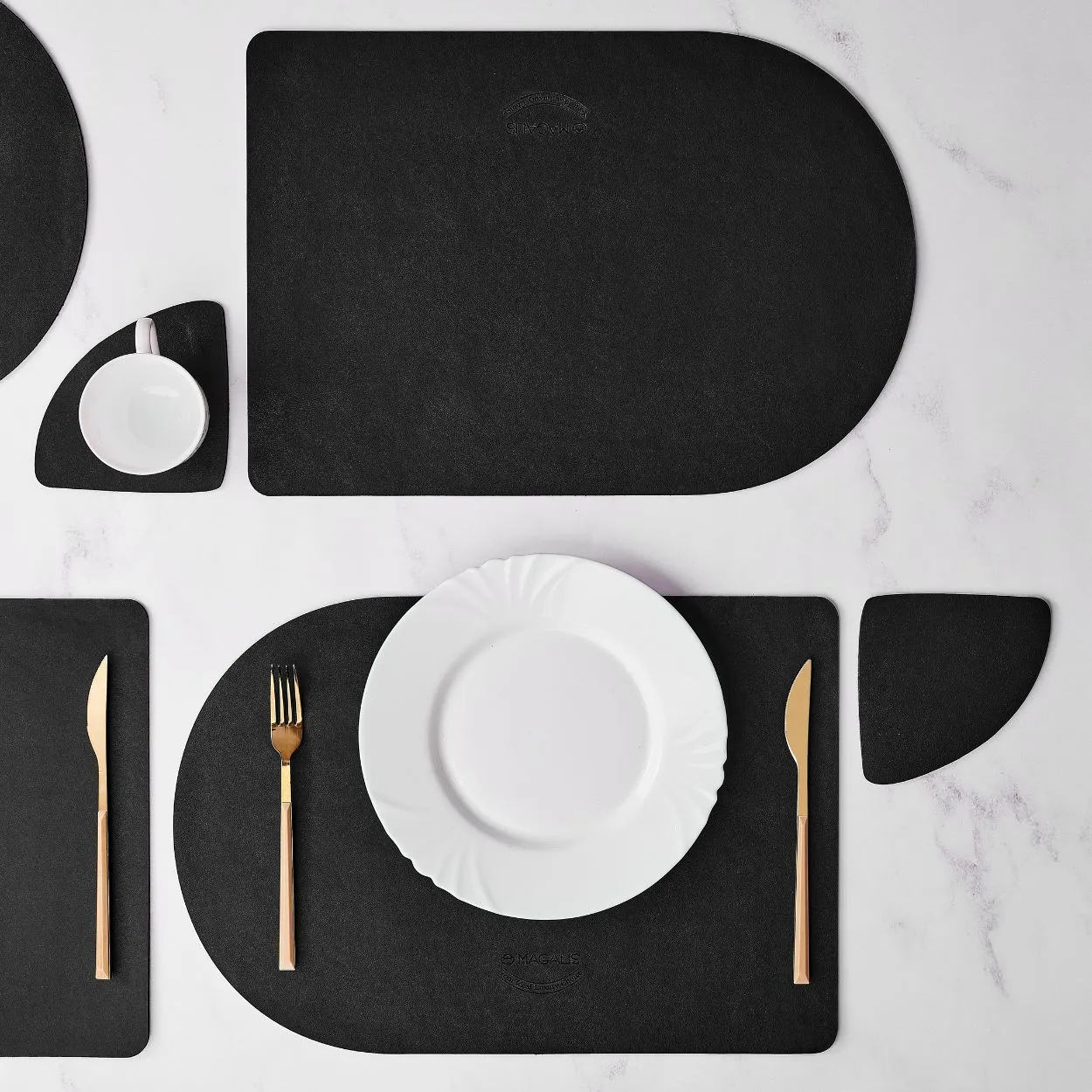 Ardilla Leather Placemat - ( Set of 4 ) - Image 4