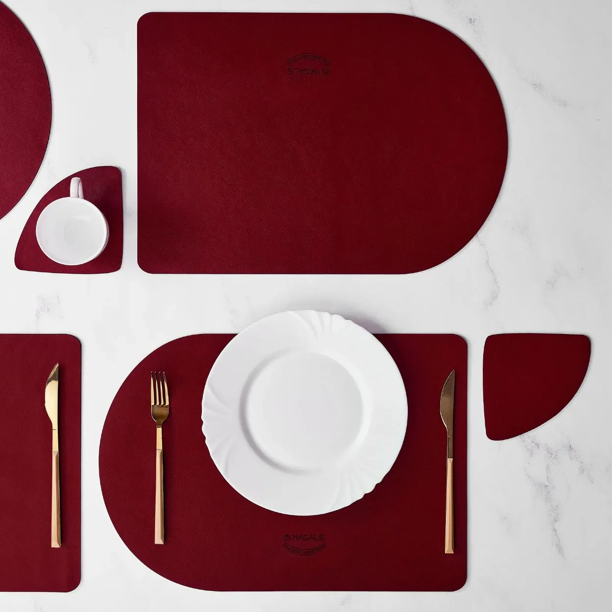 Ardilla Leather Placemat - ( Set of 4 ) - Image 6