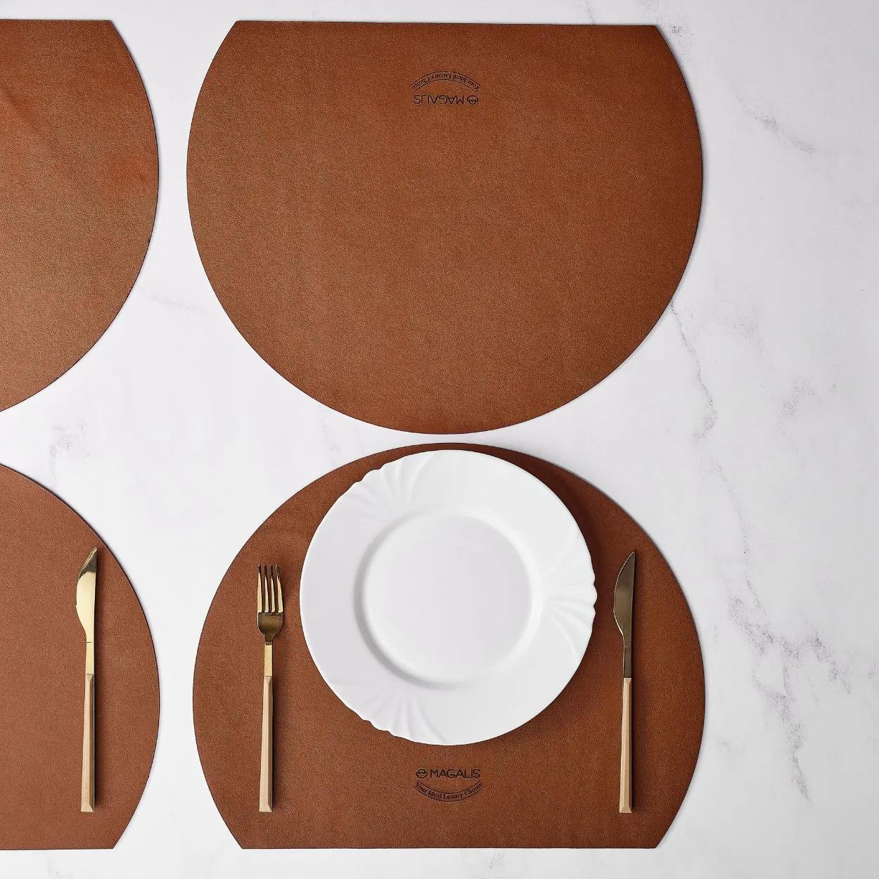 Doira Leather Placemat - ( Set of 4 ) - Image 4