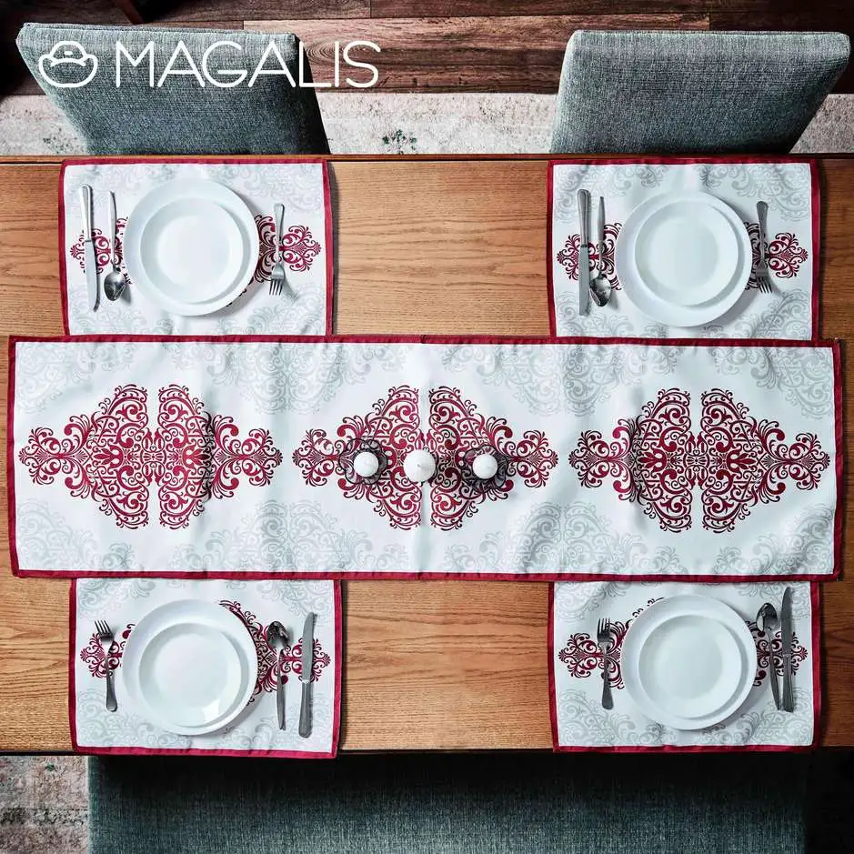 Table Runner with 4 placemat - Image 3