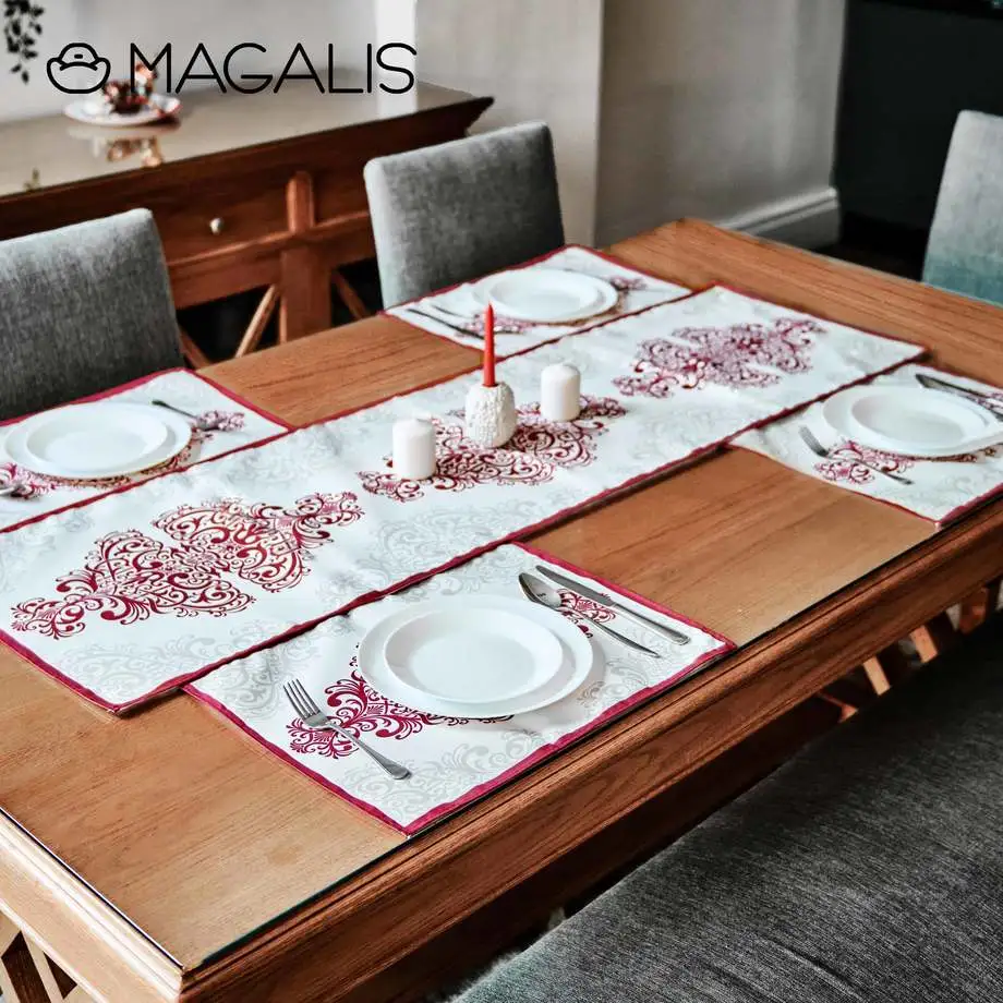 Table Runner with 4 placemat - Image 5