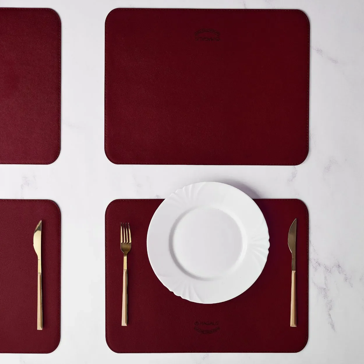 Leydi Leather Placemat - ( Set of 4 ) - Image 5